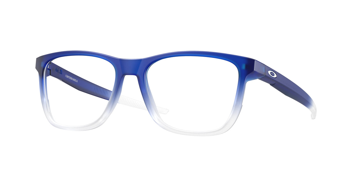 Oakley OX8163F Matte Clear Crystal Blue Fade Eyeglasses