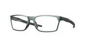 Oakley OX8174F Dark Matte Silver Blue Colorshift Eyeglasses