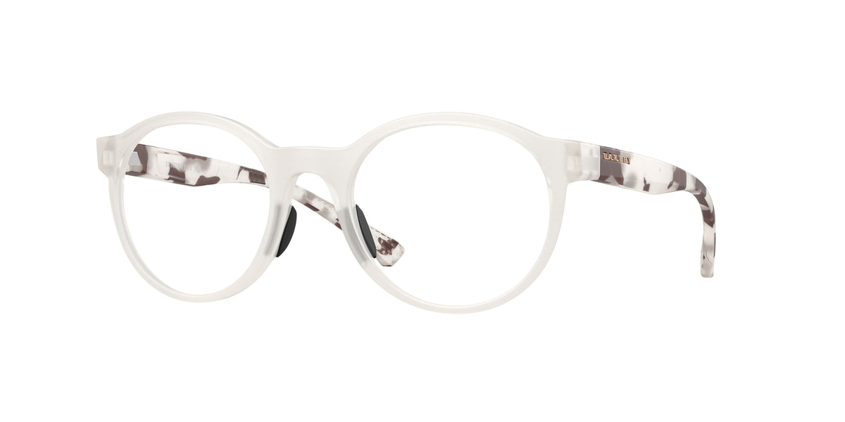 Oakley OX8176 Matte Transparent Opaline Eyeglasses