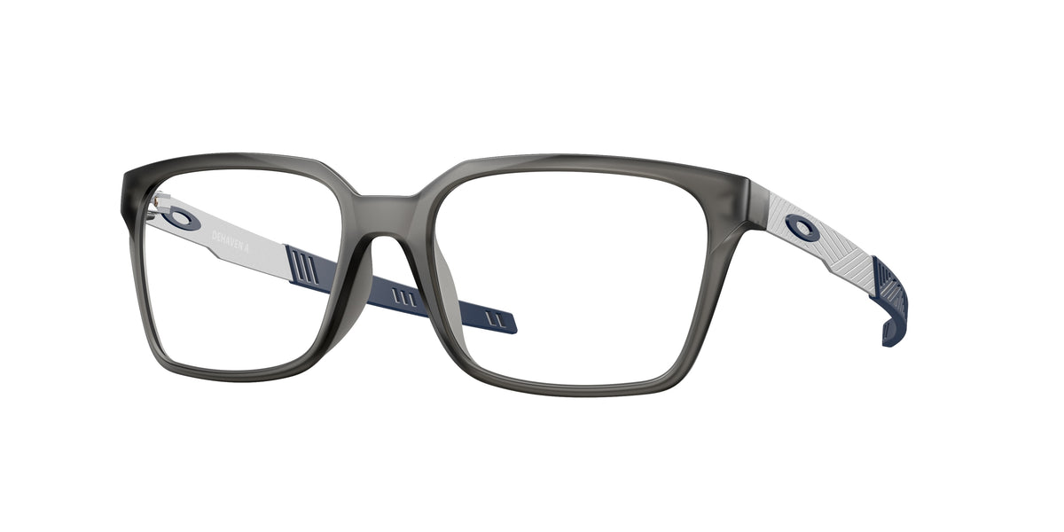 Oakley OX8180F Satin Grey Smoke Eyeglasses