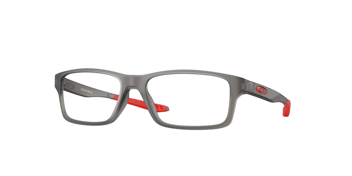 Oakley OY8002 Satin Grey Smoke Eyeglasses Kids
