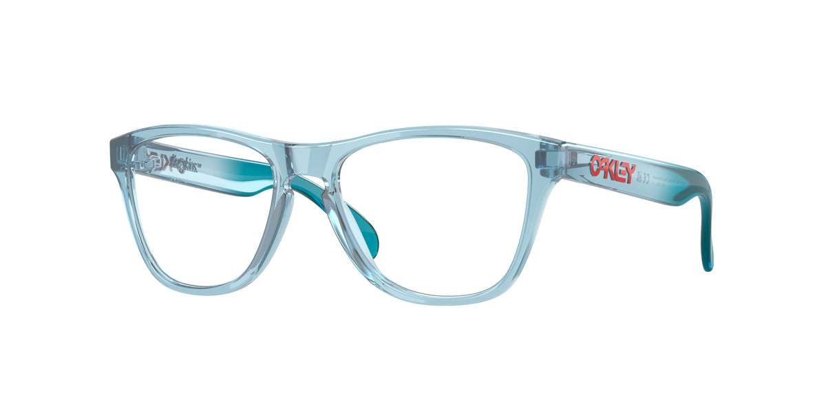 Oakley OY8009 Polished Translucent Stonewash Eyeglasses Kids
