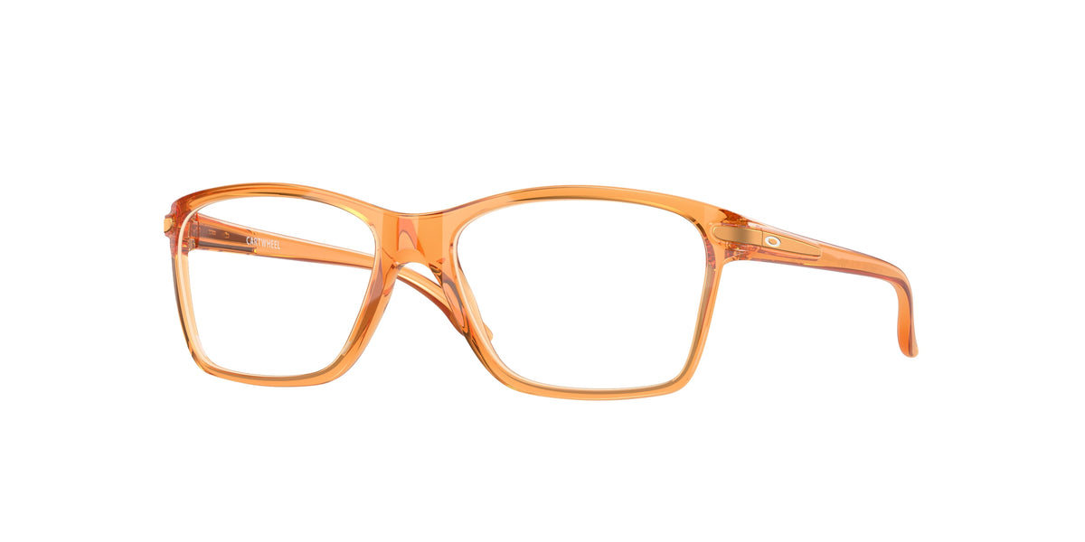 Oakley OY8010 Polished Transparent Ginger Eyeglasses Kids