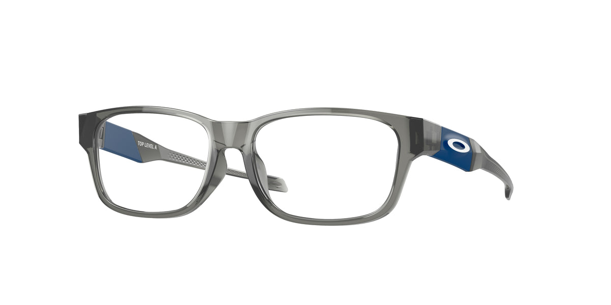 Oakley OY8021A Polished Grey Smoke Eyeglasses Kids