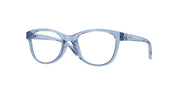 Oakley OY8029F Polished Transparent Blue Eyeglasses Kids