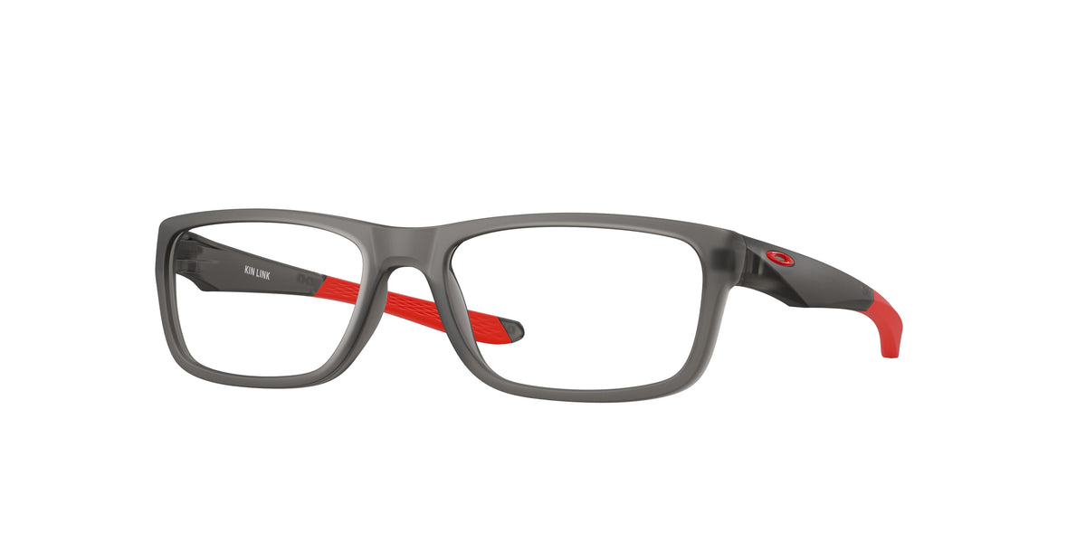 Oakley OY8033 Satin Grey Smoke Eyeglasses Kids