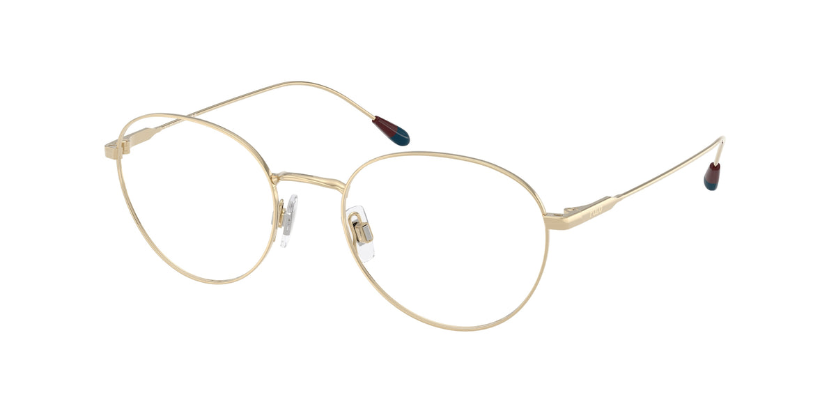 Polo Ralph Lauren PH1208 Shiny Pale Gold Eyeglasses