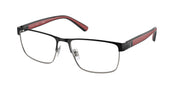 Polo Ralph Lauren PH1229 Semi Shiny Black/Gunmetal Eyeglasses