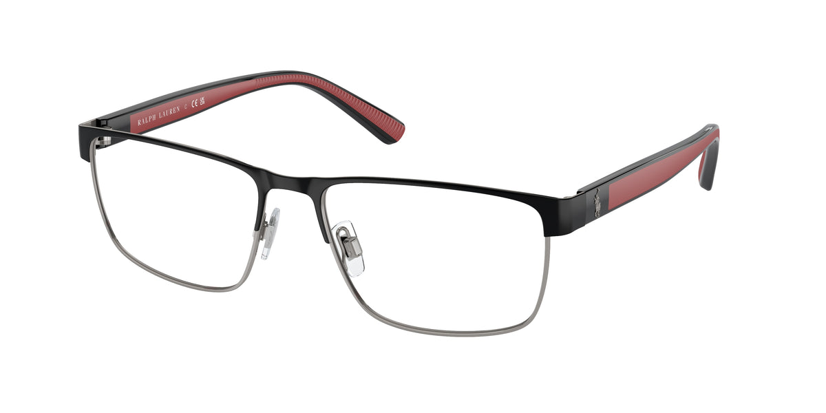 Polo Ralph Lauren PH1229 Semi Shiny Black/Gunmetal Eyeglasses