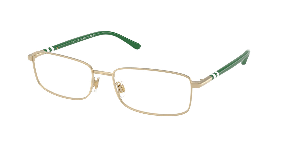Polo Ralph Lauren PH1235 Semishiny Pale Gold Eyeglasses