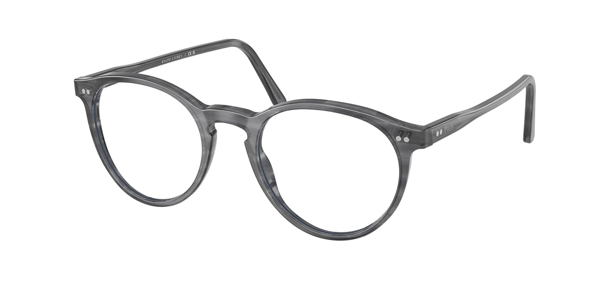Polo Ralph Lauren PH2083 Shiny Striped Grey Eyeglasses