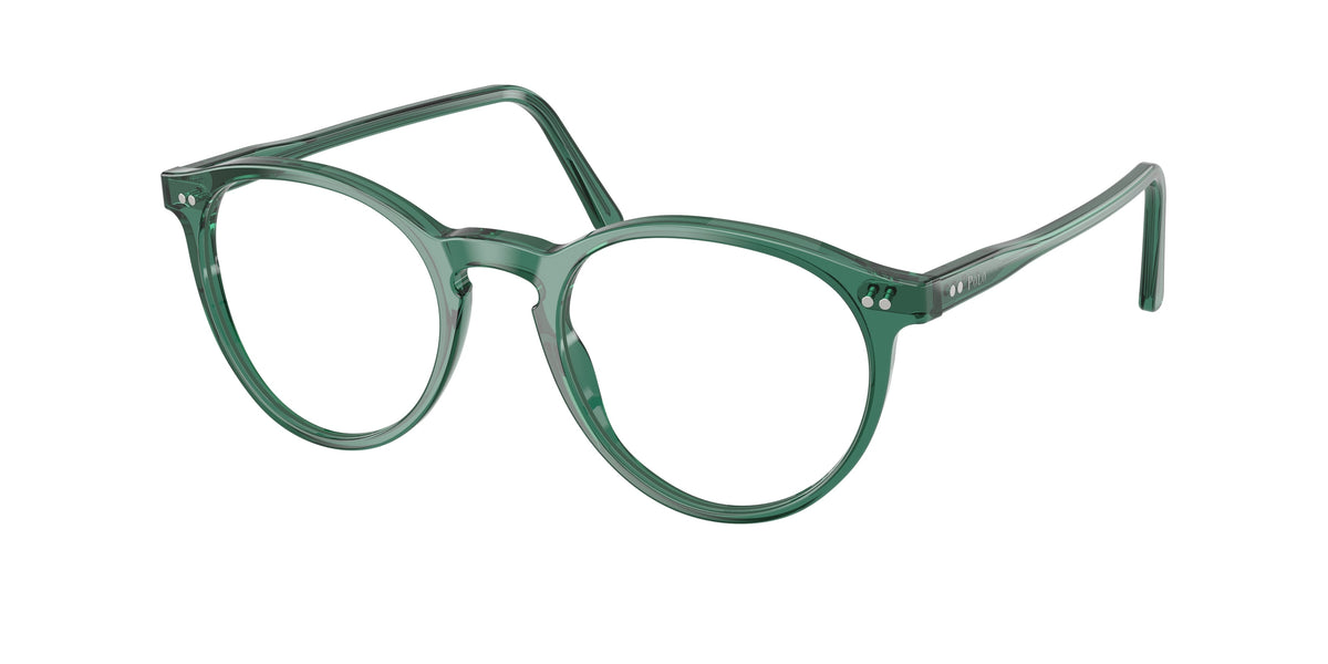 Polo Ralph Lauren PH2083 Shiny Transparent Green Eyeglasses