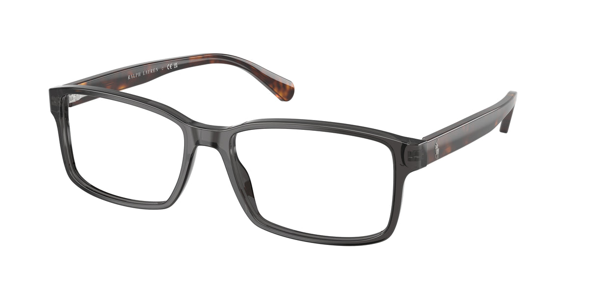 Polo Ralph Lauren PH2123 Shiny Transparent Grey Eyeglasses