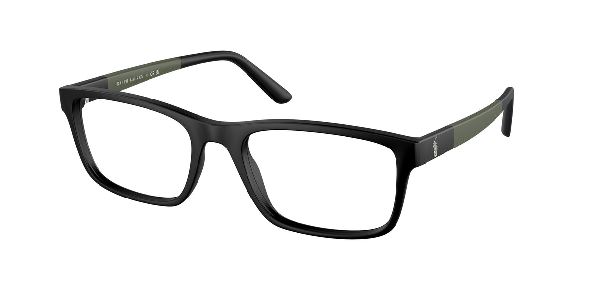 Polo Ralph Lauren PH2212 Matte Black Eyeglasses