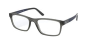 Polo Ralph Lauren PH2212 Matte Transparent Grey Eyeglasses