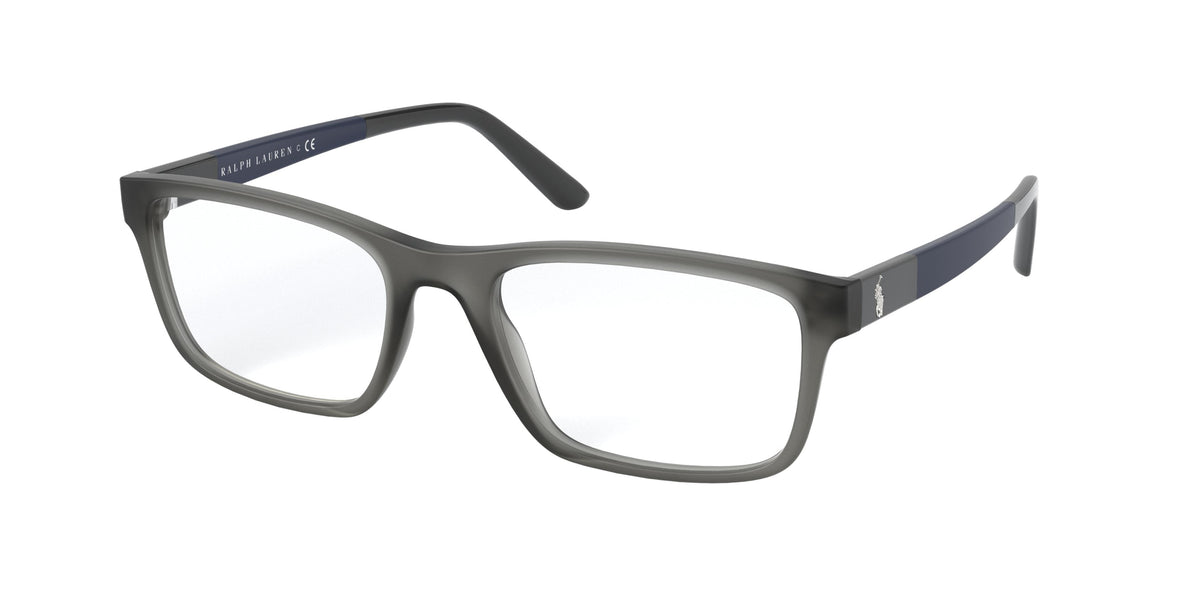 Polo Ralph Lauren PH2212 Matte Transparent Grey Eyeglasses