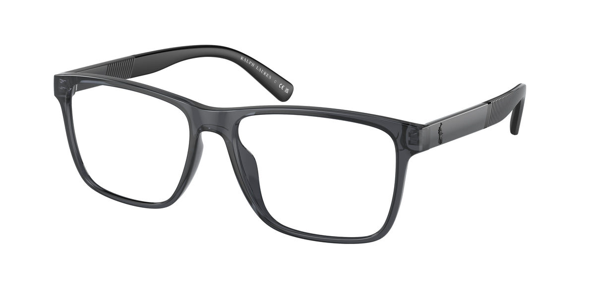 Polo Ralph Lauren PH2257U Shiny Transparent Grey Eyeglasses