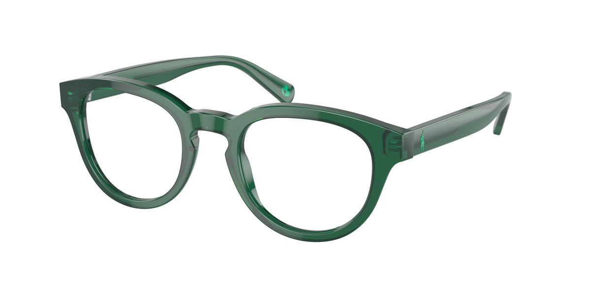 Polo Ralph Lauren PH2262 Shiny Transparent Green Eyeglasses