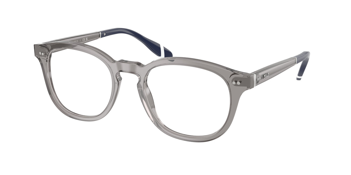 Polo Ralph Lauren PH2267 Shiny Transparent Grey Eyeglasses
