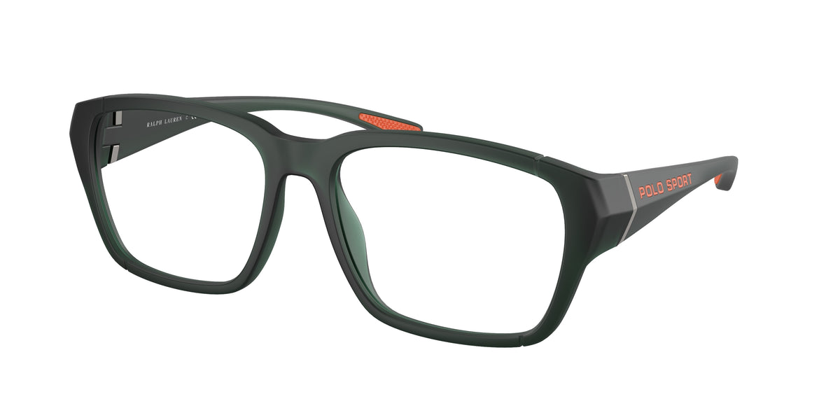 Polo Ralph Lauren PH2276U Matte Transparent Dark Green Eyeglasses