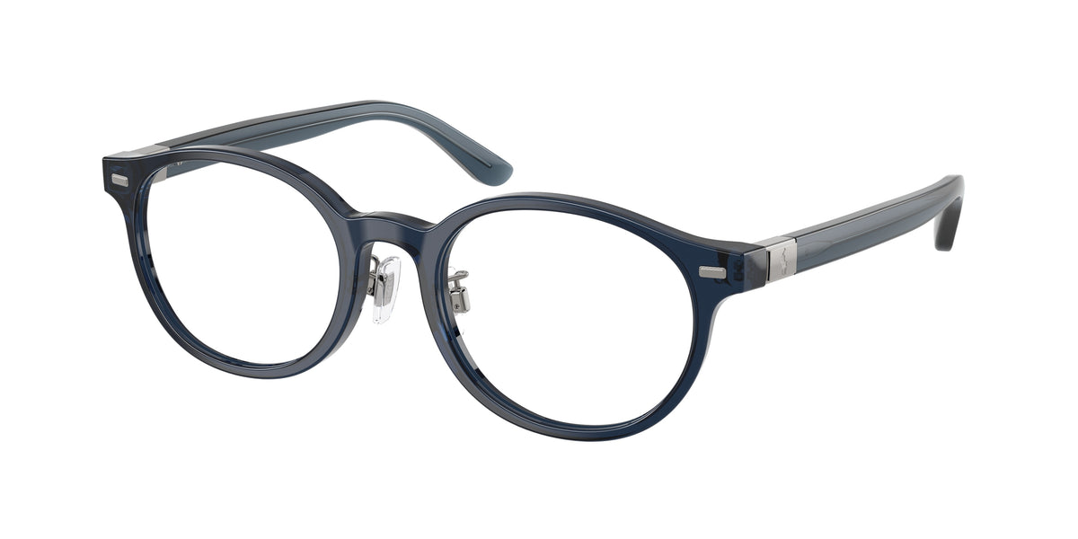Polo Ralph Lauren PH2289D Shiny Transparent Blue Eyeglasses