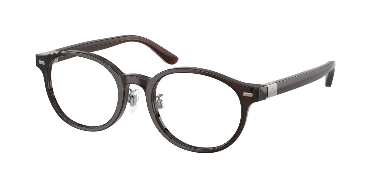 Polo Ralph Lauren PH2289D Shiny Transparent Brown Eyeglasses