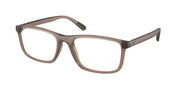 Polo Ralph Lauren PH2291U Matte Transparent Brown Eyeglasses