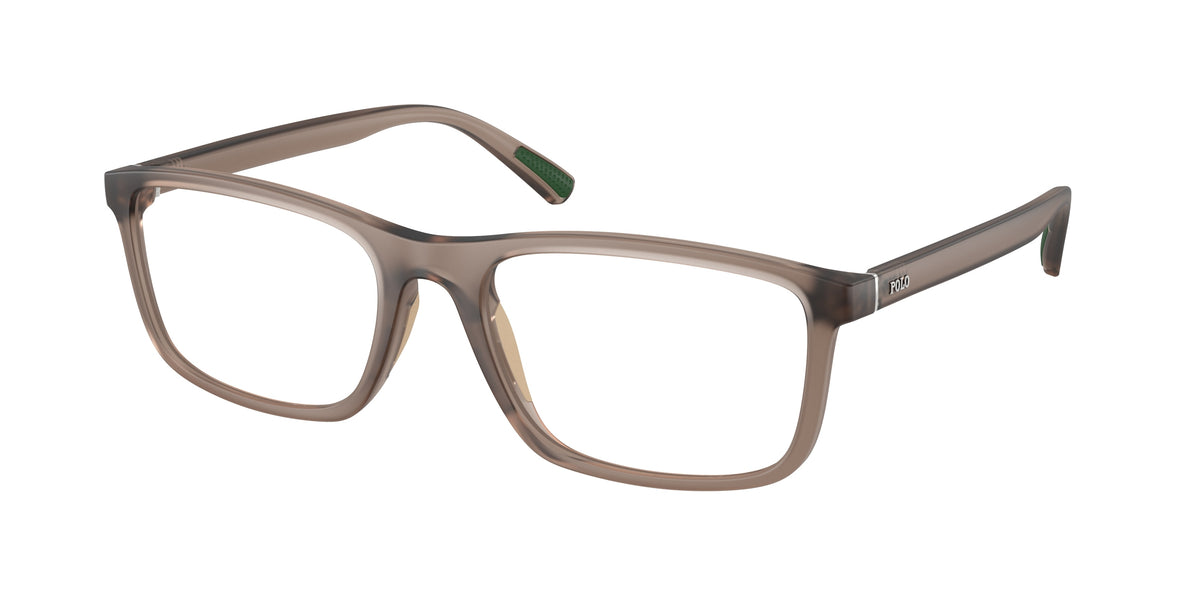 Polo Ralph Lauren PH2291U Matte Transparent Brown Eyeglasses