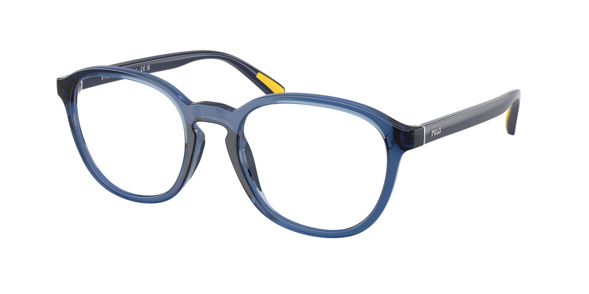 Polo Ralph Lauren PH2292U Shiny Transparent Navy Blue Eyeglasses