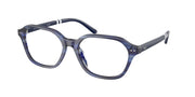 Polo Ralph Lauren PH2295U Shiny Striped Blue Eyeglasses
