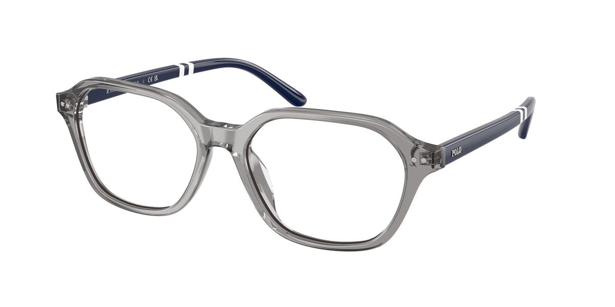 Polo Ralph Lauren PH2295U Shiny Transparent Grey Eyeglasses