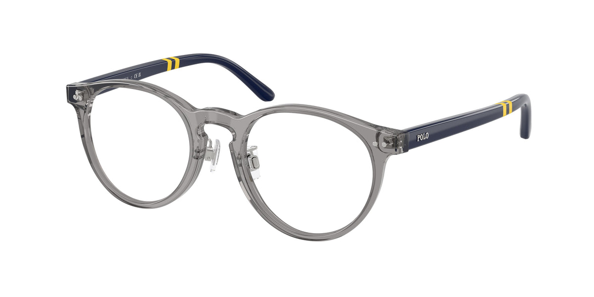 Polo Ralph Lauren PH2297F Shiny Transparent Grey Eyeglasses