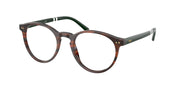 Polo Ralph Lauren PH2297 Shiny Striped Brown Eyeglasses