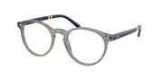 Polo Ralph Lauren PH2297 Shiny Transparent Grey Eyeglasses