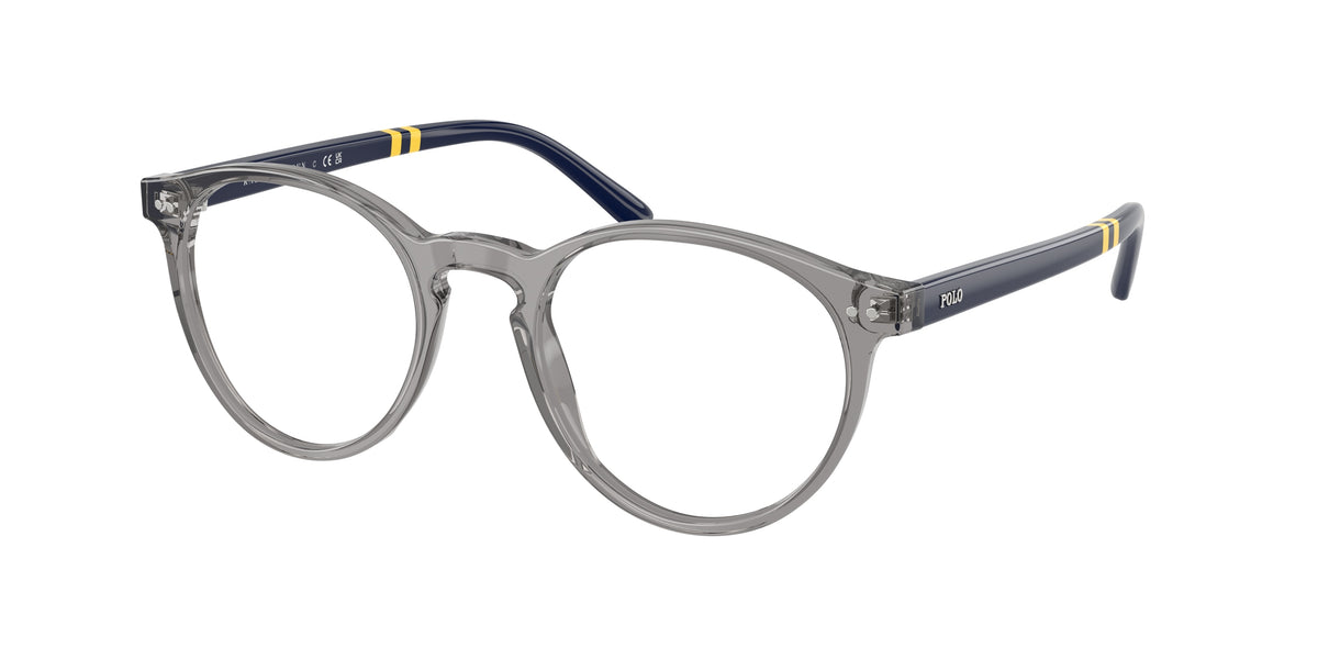 Polo Ralph Lauren PH2297 Shiny Transparent Grey Eyeglasses