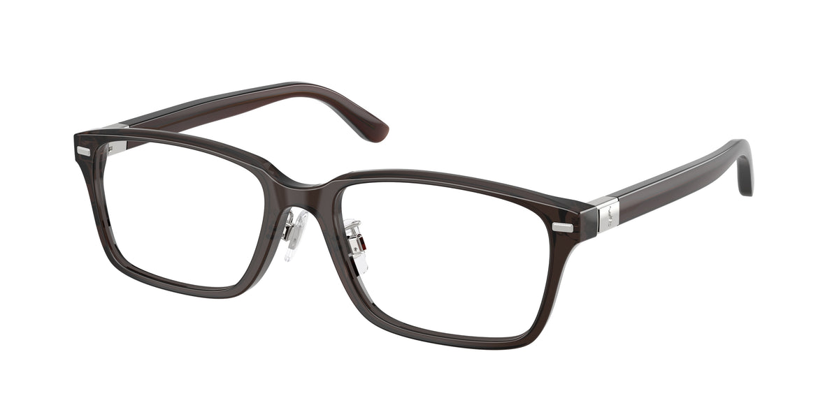 Polo Ralph Lauren PH2299D Shiny Transparent Brown Eyeglasses