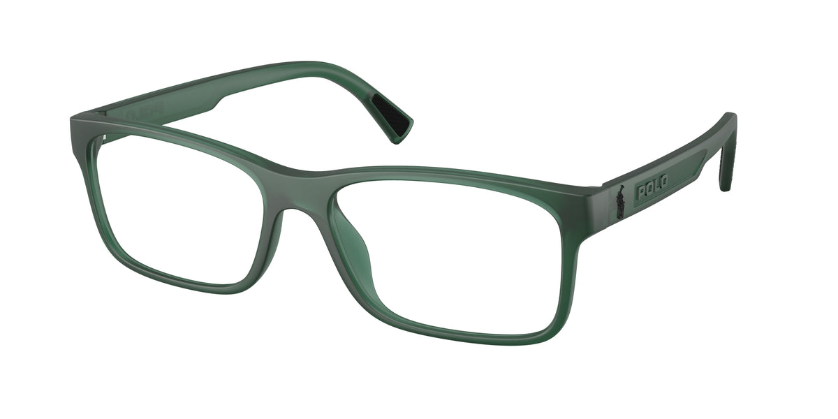 Polo Ralph Lauren PH2301U Matte Transparent Green Eyeglasses