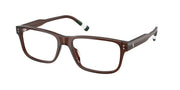 Polo Ralph Lauren PH2302U Shiny Transparent Brown Eyeglasses