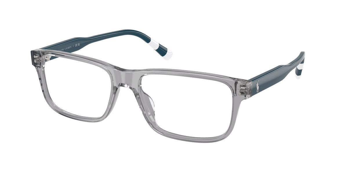 Polo Ralph Lauren PH2302U Shiny Transparent Grey Eyeglasses