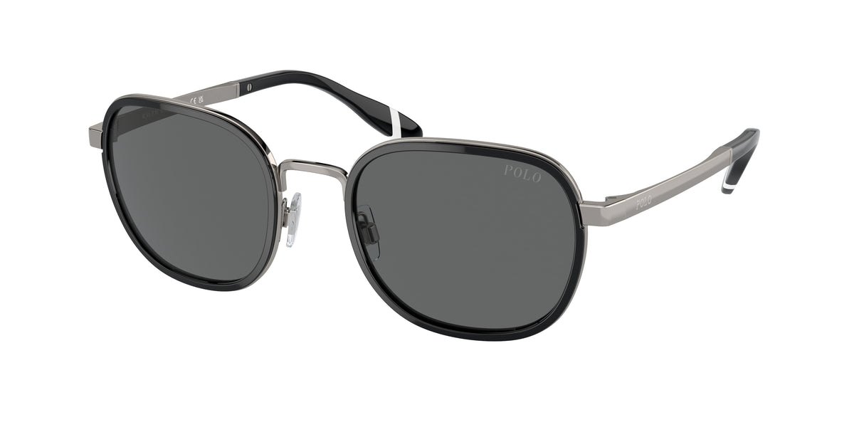 Polo Ralph Lauren PH3151 Black/Gunmetal Sunglasses