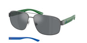 Polo Ralph Lauren PH3156 Semi Shiny Dark Gunmetal Sunglasses
