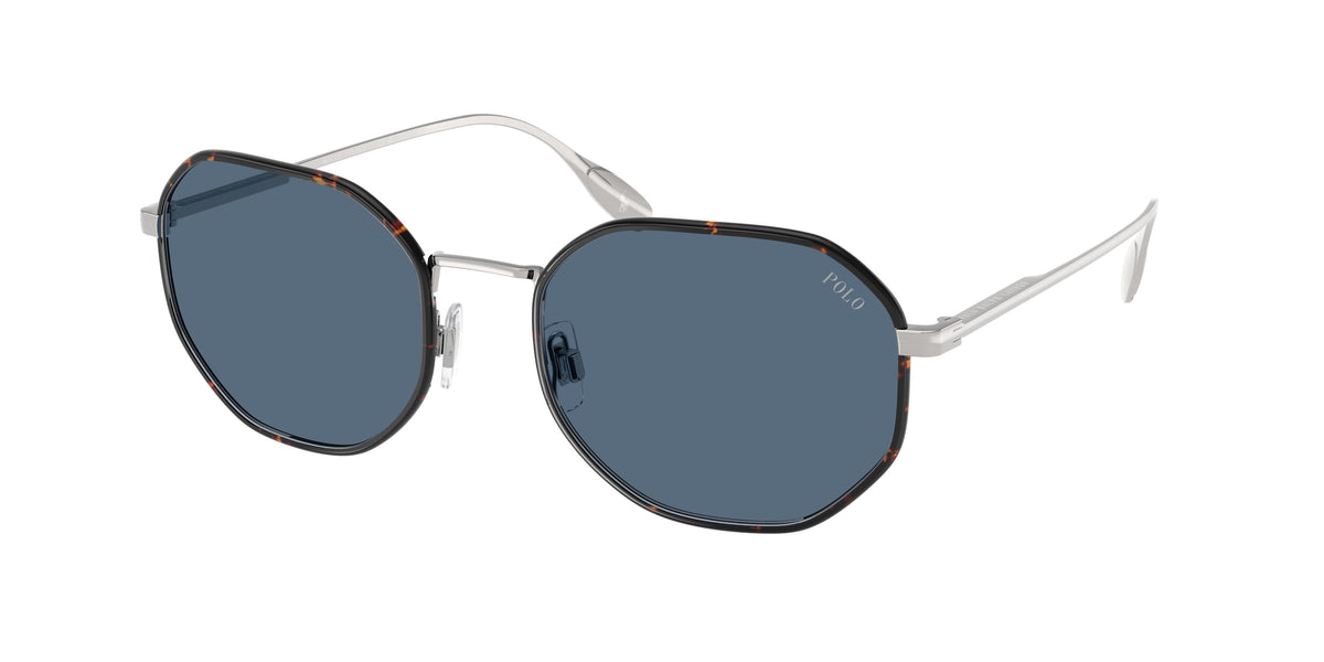 Polo Ralph Lauren PH3157 Brushed Silver Sunglasses