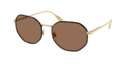 Polo Ralph Lauren PH3157 Semishiny Gold Sunglasses