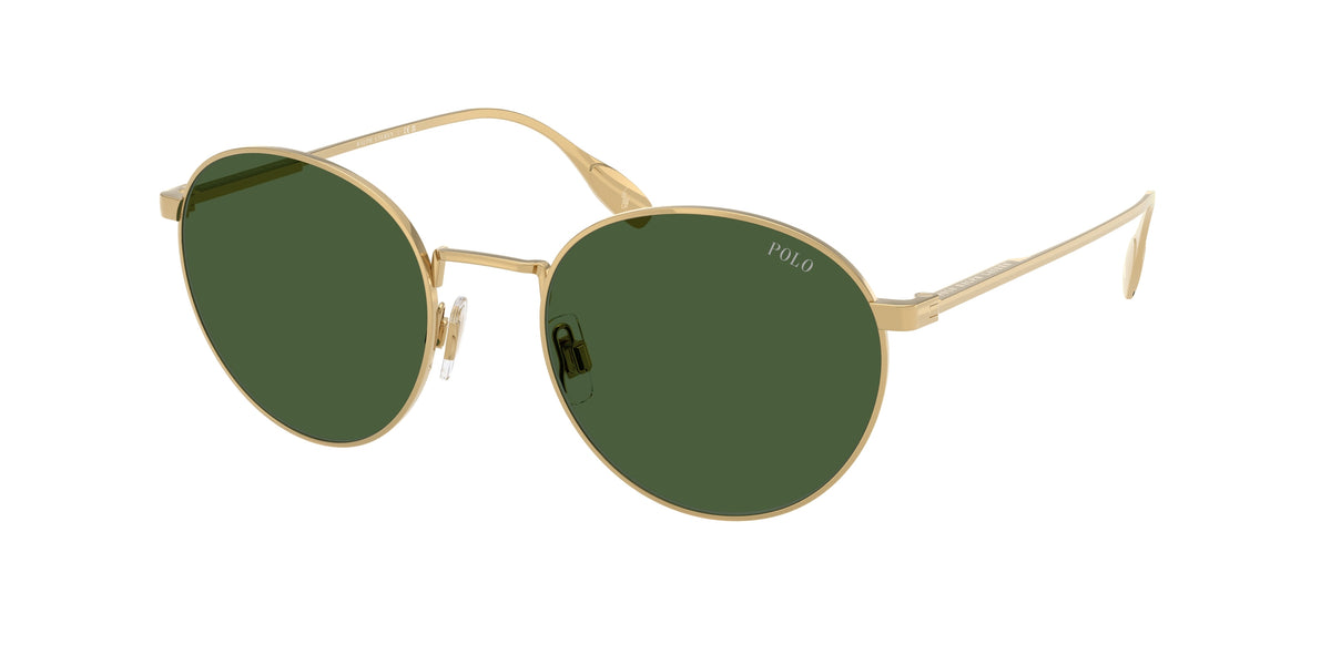 Polo Ralph Lauren PH3158 Shiny Gold Sunglasses