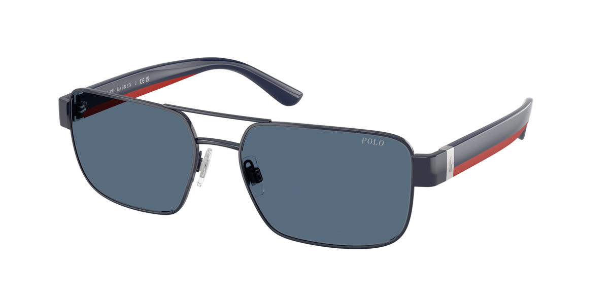 Polo Ralph Lauren PH3161 Shiny Navy Blue Sunglasses