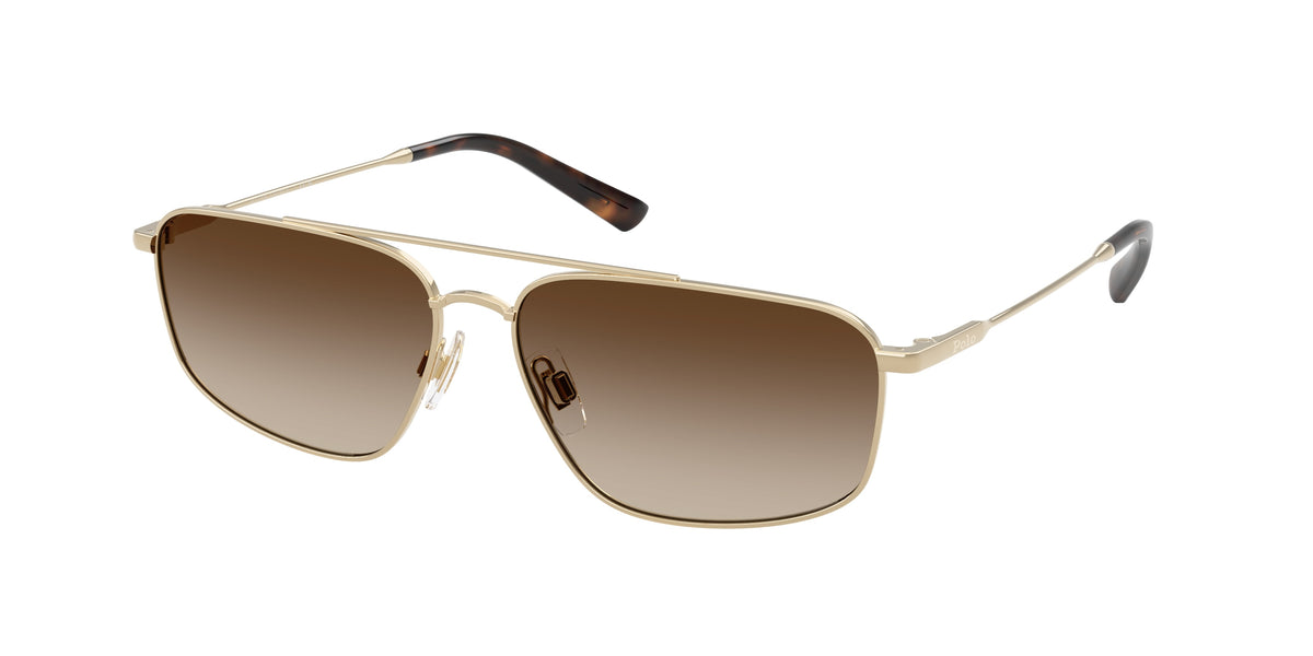 Polo Ralph Lauren PH3164 Shiny Pale Gold Sunglasses
