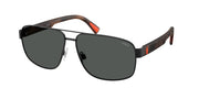 Polo Ralph Lauren PH3165 Semishiny Black Sunglasses