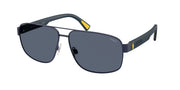 Polo Ralph Lauren PH3165 Semishiny Navy Blue Sunglasses