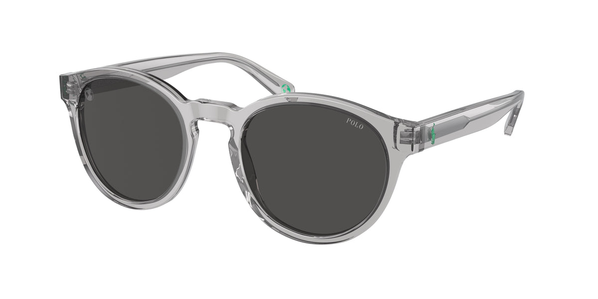 Polo Ralph Lauren PH4192 Shiny Transparent Grey Sunglasses