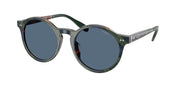 Polo Ralph Lauren PH4204U Shiny Tartan Blue/Green Sunglasses